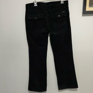 Sanctuary CLOTHING Corduroy black pants. Size 32